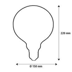 Segula Segula 55256 LED Globe 150 horizontálne vlákno zlatá E27 5 W (35 W) 320 Lm 1900 K