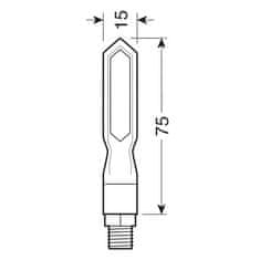 LAMPA Blinkre moto PIERCER SQ LED 2ks - 90479