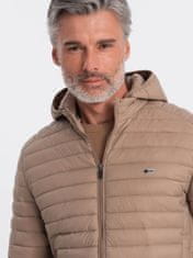 OMBRE Pánsky bomber Adresin camel S