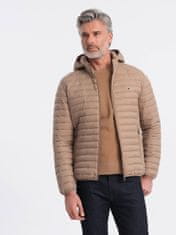 OMBRE Pánsky bomber Adresin camel S