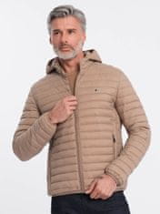 OMBRE Pánsky bomber Adresin camel S