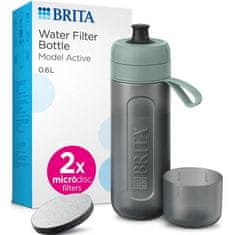 BRITA Filtrační láhev FILL&amp;GO ACTIVE FIL.LÁHEV ZEL. 0,6L