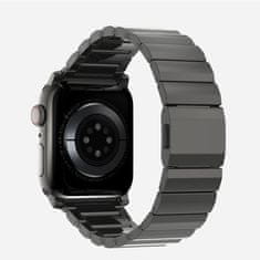 Tech-protect Steel remienok na Apple Watch 42/44/45/49mm, black