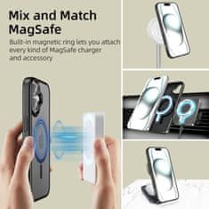 Tech-protect Magmat MagSafe kryt na iPhone 16, čierny