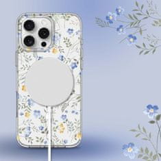 Tech-protect Magmood MagSafe kryt na iPhone 16 Pro Max, spring flowers