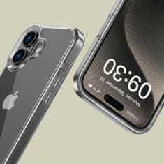 Tech-protect Flexair Hybrid kryt na iPhone 16, priesvitný