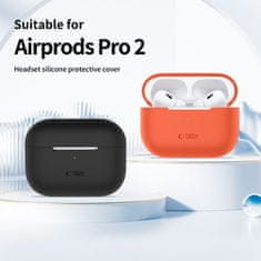 Tech-protect Silicone puzdro na Apple AirPods Pro 1 / 2, čierne