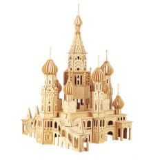 Woodcraft Woodcraft Drevené 3D puzzle kostol Petersburg