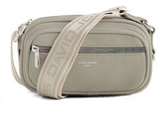 David Jones Dámska crossbody kabelka CM6907A Taupe