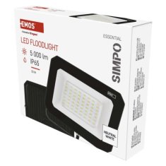 EMOS LED reflektor SIMPO 50 W neutrálna biela