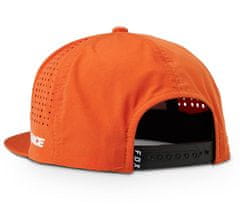 FOX Kšiltovka Foyl Pc Snapback Hat - OS Orange Flame