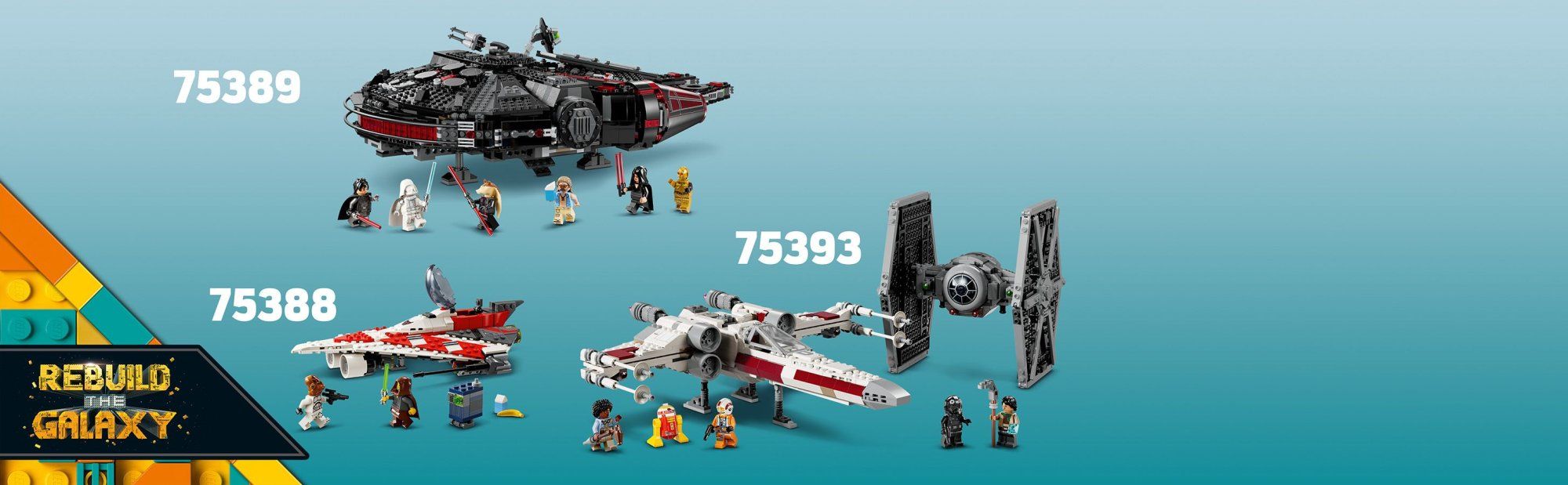 LEGO Star Wars 75388 Stíhačka Jedie Boba