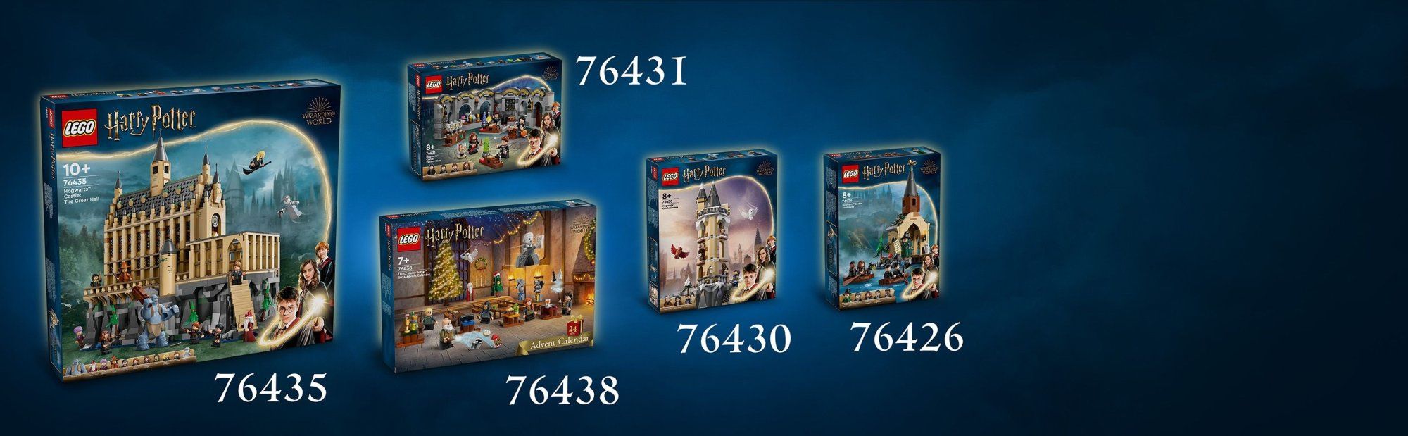 LEGO Harry Potter 76438 Adventný kalendár 2024