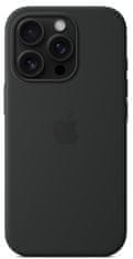 Apple iPhone 16 Pro Silicone Case with MagSafe - Black