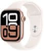 Watch Series 10 GPS 42mm, Rose Gold Aluminium Case, Light Blush Sport Band - S/M (MWWH3QC/A)