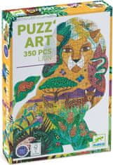 Djeco Obrysové puzzle Lev 350 dielikov