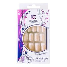 DIVINE cosmetics Umelé nechty č.5, dekorované 24 ks