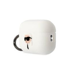 Karl Lagerfeld Obal / kryt na Apple Airpods Pro 2 biele KARL LAGERFELD