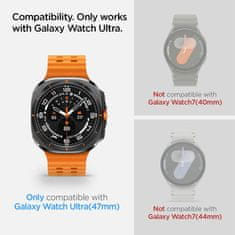 Spigen Spigen GLAS.TR EZ FIT 2-Pack - Tvrdené sklo pre Samsung Galaxy Watch Ultra 47 mm (2 ks)