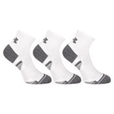 Under Armour 3PACK ponožky bielé (1379528 100) - veľkosť M