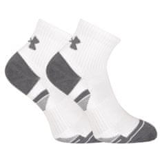 Under Armour 3PACK ponožky bielé (1379528 100) - veľkosť XL