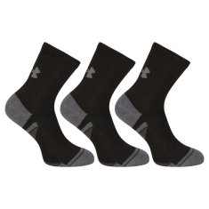 Under Armour 3PACK ponožky čierné (1379530 001) - veľkosť XL