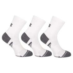 Under Armour 3PACK ponožky bielé (1379530 100) - veľkosť M