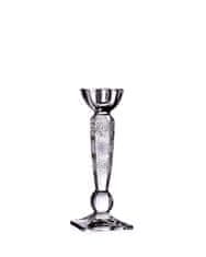 Bohemia Crystal Ručne brúsený svietnik PK500 180mm