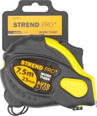 Strend Pro Meter Strend Pro WorkTiger 7H 7,5 m, 25 mm, Autostop, zvinovací, pogumovaný