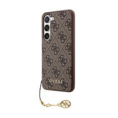 Guess Guess 4G Charms Collection - Puzdro pre Samsung Galaxy S24+ (hnedé)