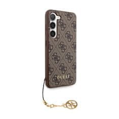 Guess Guess 4G Charms Collection - Puzdro pre Samsung Galaxy S24+ (hnedé)