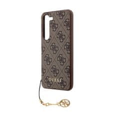 Guess Guess 4G Charms Collection - Puzdro pre Samsung Galaxy S24+ (hnedé)