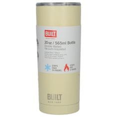 Smart Plus BUILT Vacuum Insulated Tumbler - Vákuovo izolovaný oceľový termohrnček 600 ml (Vanilka)