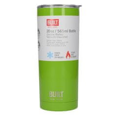 Smart Plus BUILT Vacuum Insulated Tumbler - Vákuovo izolovaný oceľový termohrnček 600 ml (zelený)