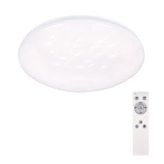 Solight LED stropné svetlo Star, okrúhle, 24W, 2400lm, diaľkové ovládanie, 37cm