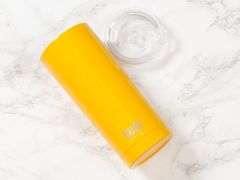 Smart Plus BUILT Vacuum Insulated Tumbler - Vákuovo izolovaný oceľový termohrnček 600 ml (žltý)