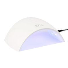 Enzo Lampa LED UV 24W pro hybrydové gely s možností připojení k USB a powerbanku, trvanlivá.