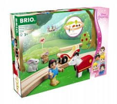 Brio Disney Princess Vlakový set Snehulienky a zvieratiek