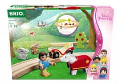 Brio Disney Princess Vlakový set Snehulienky a zvieratiek