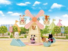 Sylvanian Families Zábavný park s veterným mlynom a mačiatkom