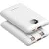 Powerbanka VEGER 10000mAh Typ C / Lightning PD QC3.0 2A 22,5W C11C Bílé