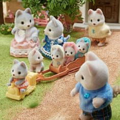 Sylvanian Families Tandemové kolo pre Husky súrodenca