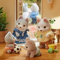 Sylvanian Families Tandemové kolo pre Husky súrodenca