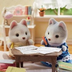 Sylvanian Families Tandemové kolo pre Husky súrodenca