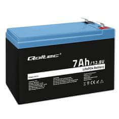 Qoltec  LiFePO4 lítium-železofosfátová batéria | 12,8V | 7Ah | 89,6Wh | BMS