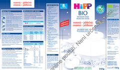 HiPP Mléčná kaše na dobrou noc ovesná-jablečná od 8. měsíce, 250 g