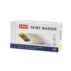 EASY PAINTMARKER Olejový popisovač s okrúhlym hrotom žltý, 10 ks v balení