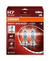 Osram H7 OSRAM Night Breaker Laser +150% BOX 2ks