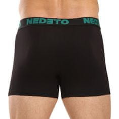 Nedeto 10PACK pánske boxerky čierne (10NB004b) - veľkosť XL