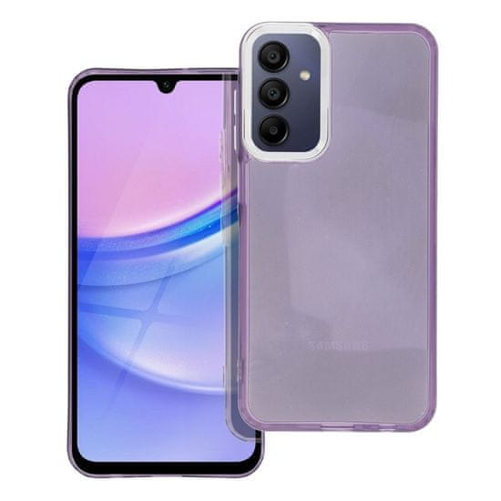 MobilMajak Obal / kryt na Samsung Galaxy A15 5G fialové - PEARL CASE